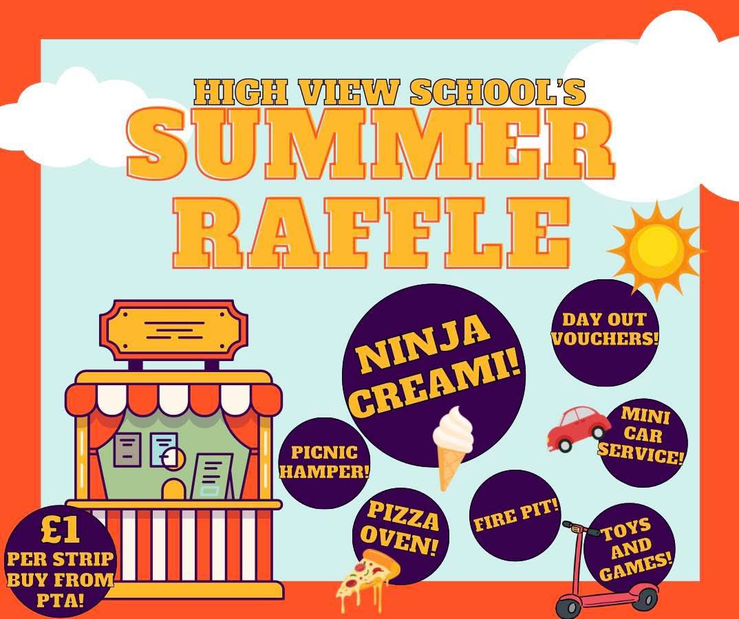 OUR SUMMER FAIR IS NEARLY HERE!! 🚨‼️ ..which also means so is our SUMMER RAFFLE!
This year we have some absolutely amazing prizes including a Ninja Creami, fire pit, pizza oven, vouchers for days out to Woodlands, Jump, The Stay and Play Hub and so so much more! See you there!!