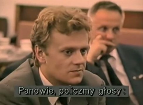 DziadekTuska7's tweet image. Donald &quot;panowie policzmy głosy&quot; Tusk. 🤷