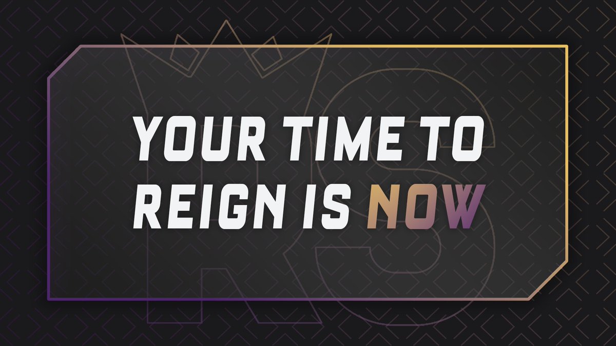 It's time.... Royalty Series week 1 starts TODAY

Check our Discord for your first matchups &amp;  #TakeTheCrown 👑