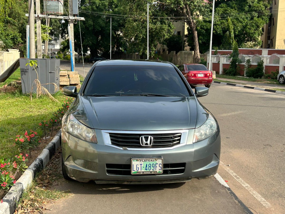 RezDares's tweet photo. @Carsnationn Belgium grade accord 2008, perfect working condition 
In Jos, Plateau state. https://t.co/SY1k1bLzHo