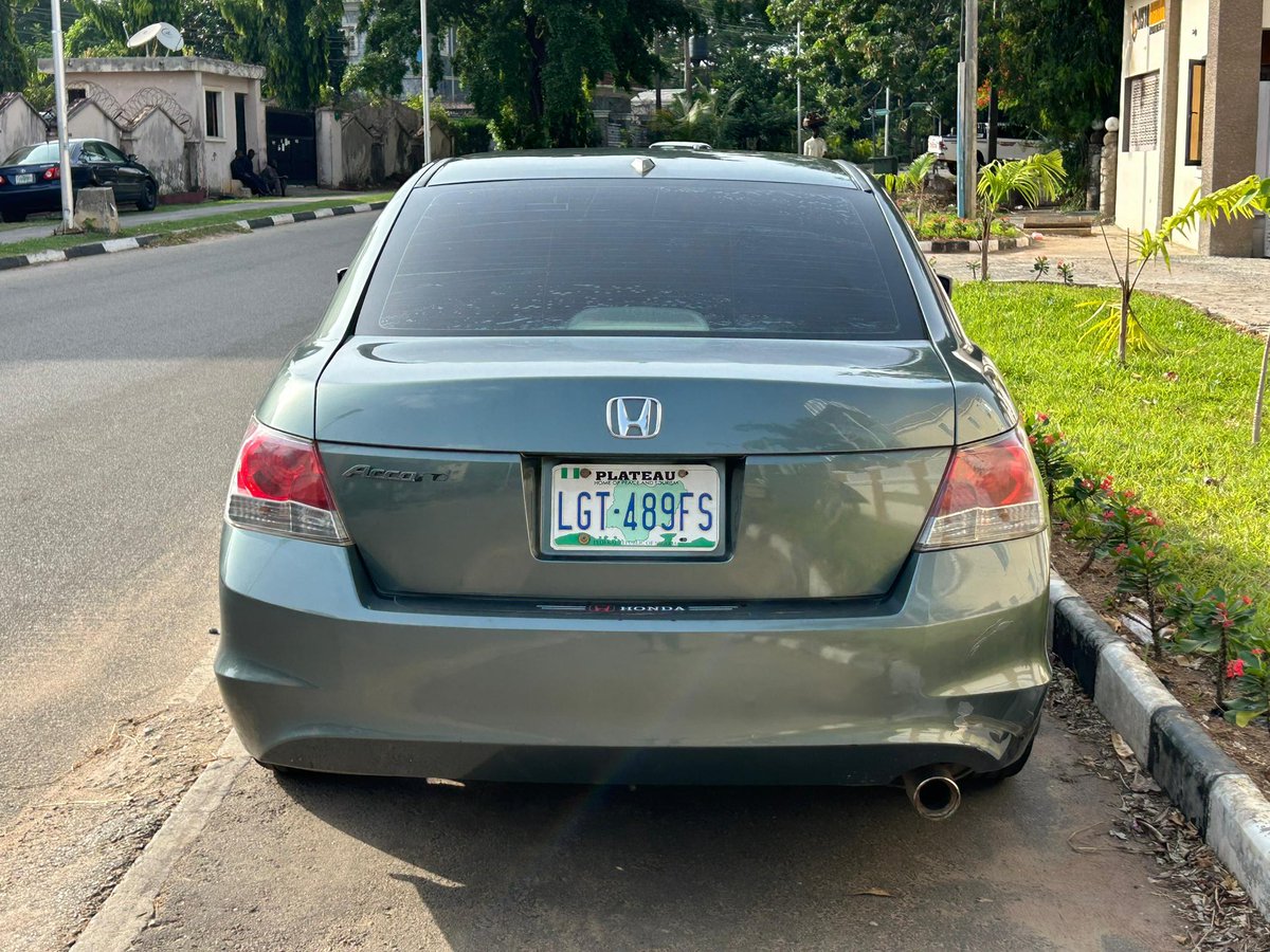 RezDares's tweet photo. @Carsnationn Belgium grade accord 2008, perfect working condition 
In Jos, Plateau state. https://t.co/SY1k1bLzHo