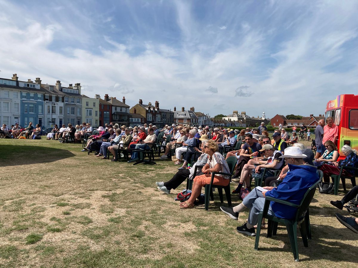 Deal Bandstand (@dealbandstand) on Twitter photo A sunny Sunday <a href="/DealBandstand/">Deal Bandstand</a> and a great afternoon with Crystal Palace Band performing, with thanks to Arbiter Coatings from sponsoring this weeks concert.
Next Sunday 29 June will see Simon Langton Brass return A sunny Sunday <a href="/DealBandstand/">Deal Bandstand</a> and a great afternoon with Crystal Palace Band performing, with thanks to Arbiter Coatings from sponsoring this weeks concert.
Next Sunday 29 June will see Simon Langton Brass return