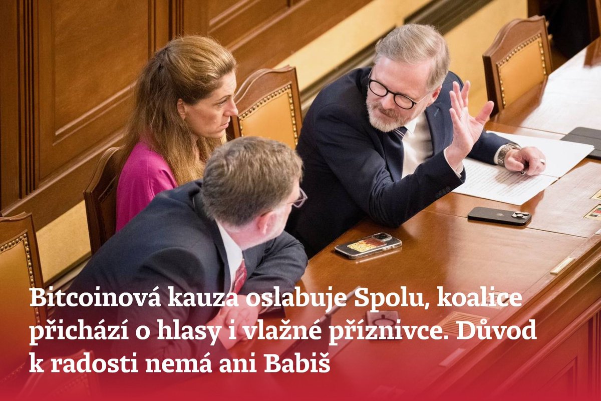 Spolu by podle volební modelu STEM získala 20,4 procenta. Její růst z posledních týdnů je pryč, po bitcoinové kauze počítá koalice ztráty. Žádnou radost z nejnovějších čísel ale nemůže mít ani Andrej Babiš. Rozebíráme proč. 
denikn.cz/1766639/bitcoi…