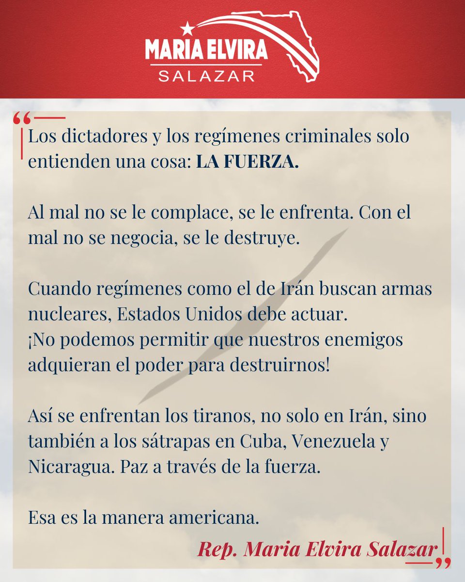 Declaración sobre la Operación Martillo de Medianoche.