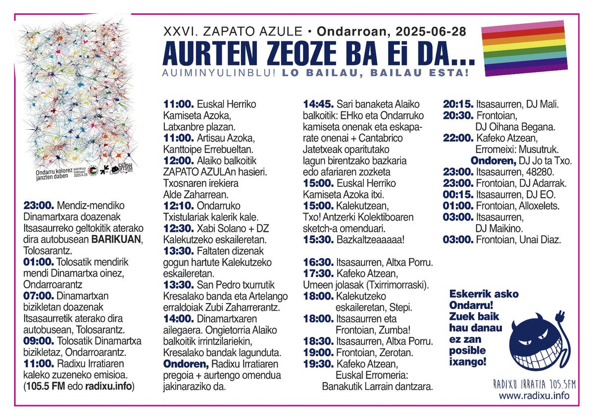 radixuirratia's tweet photo. Aurten zeoze ba ei da... https://t.co/roh1f6ViaD