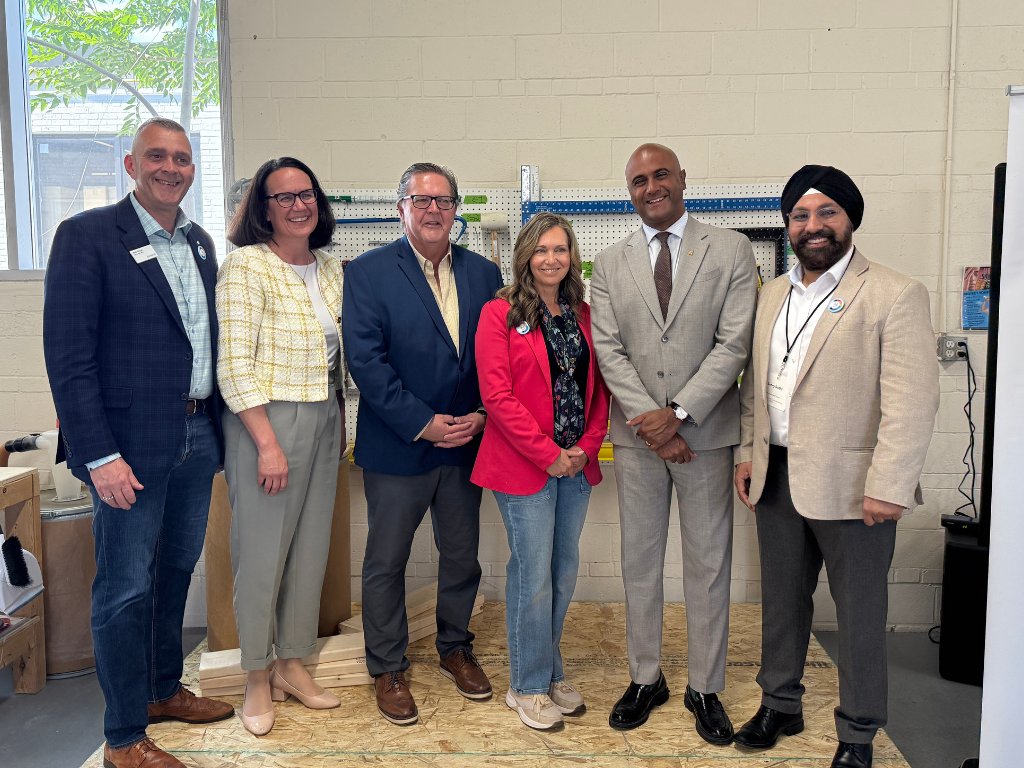 Honoured to celebrate the impactful partnership between <a href="/BuildingUpTO/">Building Up</a>  and Meridian Credit Union, a strong example of what real community investment looks like.

By combining hands-on training, mentorship, and job opportunities in the skilled trades, this partnership is helping