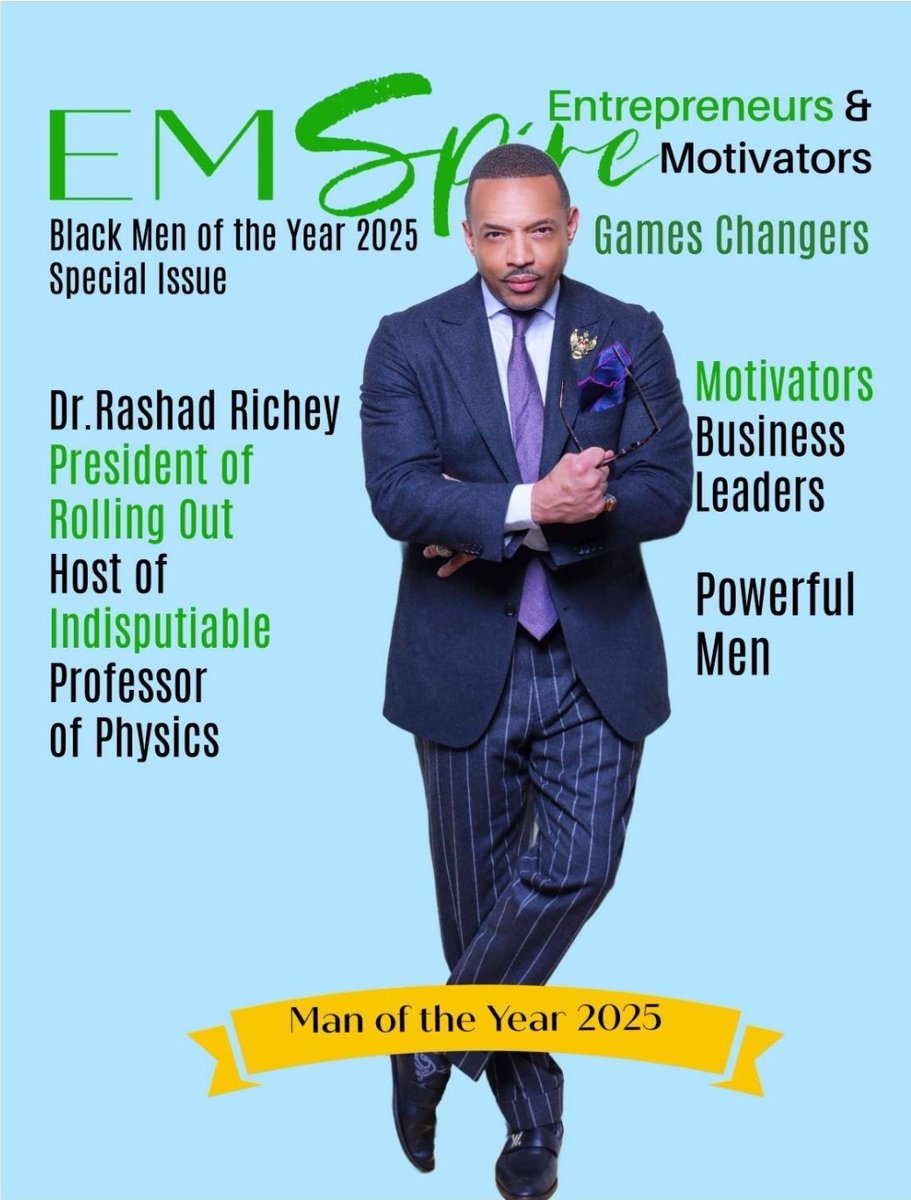 Wow! I'm more than grateful to be named EM-Spire Magazine's "Man of The Year" 2025 Special Edition. In the interview, I discussed overcoming obstacles, leaning into growth pains, and finding the "higher self," which exists in us all. 

To be named alongside such distinguished