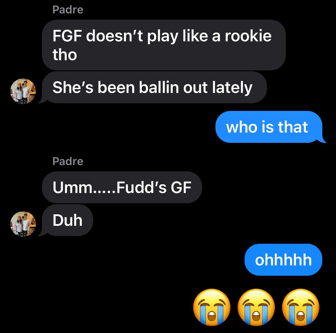 my father wants everyone to start calling Paige Bueckers FGF instead of the other way around 😭😭😭