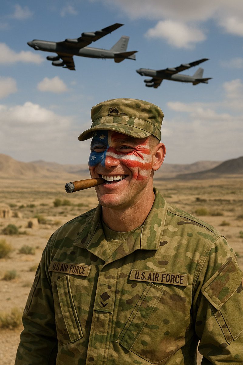 MISSION ACCOMPLISHED: America remains undefeated in wars after turning large swaths of Iran into a parking lot. 

Fuck around. Find out. We run this world, kids. 

🇱🇷