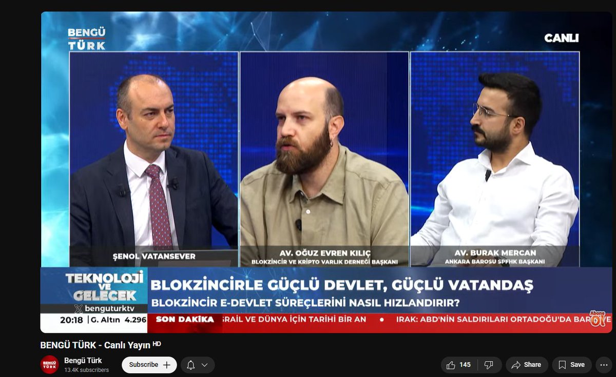Dijital Biz Dergisi (@dijitalbiz) on Twitter photo BLOKZİNCİRLE GÜÇLENDİRİLMİŞ E‑DEVLET SİSTEMLERİ, VATANDAŞIN BELGE, ONAY VE BAŞVURU SÜREÇLERİNİ NASIL HIZLANDIRIR?
<a href="/SenolVatansever/">Şenol Vatansever</a> <a href="/benguturktv/">Bengü Türk</a> <a href="/OguzEvrenKilic/">Av. Oğuz Evren Kılıç</a>
#TeknolojiVeGelecek
#BENGÜTÜRK BLOKZİNCİRLE GÜÇLENDİRİLMİŞ E‑DEVLET SİSTEMLERİ, VATANDAŞIN BELGE, ONAY VE BAŞVURU SÜREÇLERİNİ NASIL HIZLANDIRIR?
<a href="/SenolVatansever/">Şenol Vatansever</a> <a href="/benguturktv/">Bengü Türk</a> <a href="/OguzEvrenKilic/">Av. Oğuz Evren Kılıç</a>
#TeknolojiVeGelecek
#BENGÜTÜRK