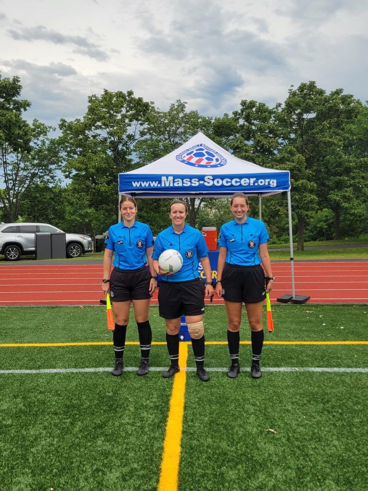 MASS_Soccer's tweet image. 🙏Finally, a huge thank you to all the referees, admin, coaches/managers,& fans that came out to support the first @usasa_region1 Women’s Amateur Cup to be hosted in Massachusetts.
#womenssoccer #fortheloveofthegame #growthegame #refappreciation