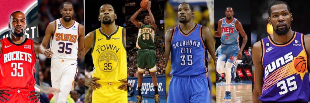 <a href="/ShamsCharania/">Shams Charania</a> KD Rainbow is complete 🌈