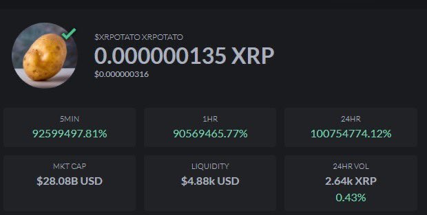 $XRPotato 🥔 tweet media