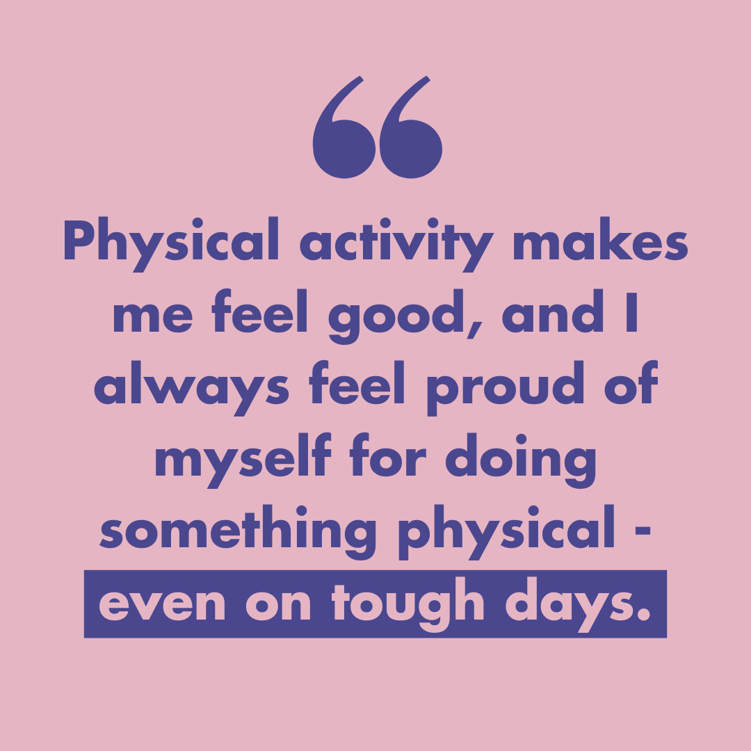 "Physical activity makes me feel good" 🚶 

Joanna lives with MS, being active helps her to spend time with her family and do the things she loves 👨‍👩‍👦

🤗 Even on the days where things feel tough, she feels proud of herself for moving her body.

#WeAreUndefeatable