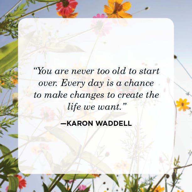Weemus0417's tweet image. It&apos;s never too late to make positive changes in your life!💛💐 Hope everyone is having a blessed #Sunday!🤗💐 
#StartOver #BeginAgain #NeverTooOld