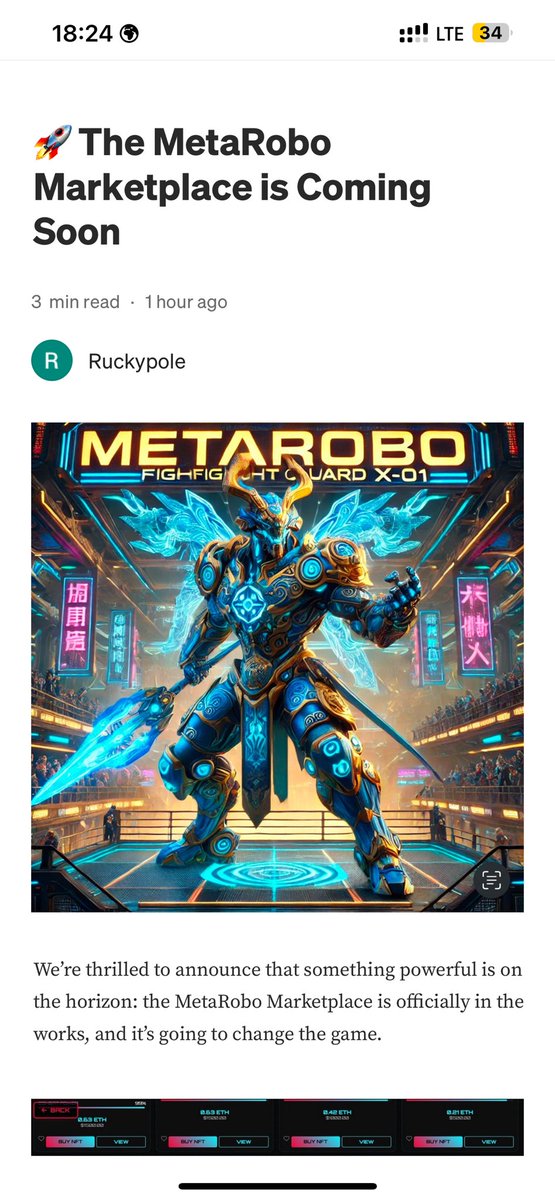 MetaroboFC's tweet photo. Incoming Transmission…🚨
The MetaRobo Marketplace is launching soon.
No dates. No limits. Just the future. 💥
NFT warriors, live ETH trades, cyberpunk fire.
Get ready to claim what’s yours.
#MetaRobo #NFTMarketplace #Web3 #Cyberpunk #ETH https://t.co/xngpxhMnvJ