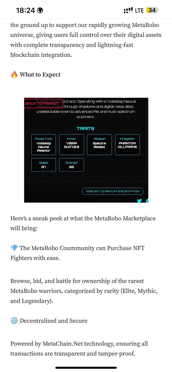 MetaroboFC's tweet photo. Incoming Transmission…🚨
The MetaRobo Marketplace is launching soon.
No dates. No limits. Just the future. 💥
NFT warriors, live ETH trades, cyberpunk fire.
Get ready to claim what’s yours.
#MetaRobo #NFTMarketplace #Web3 #Cyberpunk #ETH https://t.co/xngpxhMnvJ