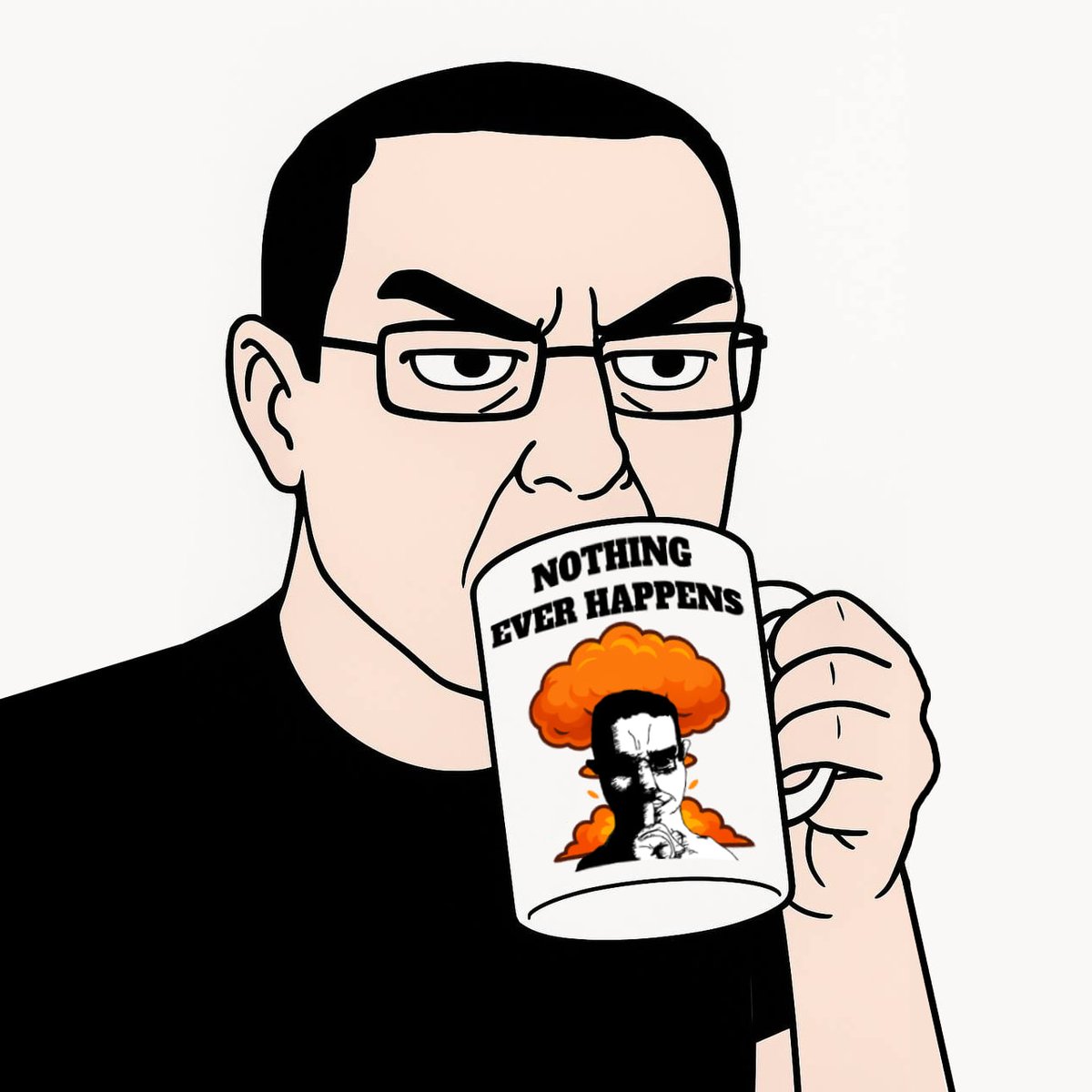 ChudjakShop's tweet photo. /sipping unbothered, unimpressed, undefeated.

Get your Nothing Ever Happens Chud mug:
- 🇺🇸 USA Link (https://t.co/03ZA7PRLwX)
- 🇪🇺 EU Link (https://t.co/VOUtCMIQDd) 

📞 Explore the shop: [Shop Link (https://t.co/jxvMdSL5Yg)] https://t.co/QkkqggshWF