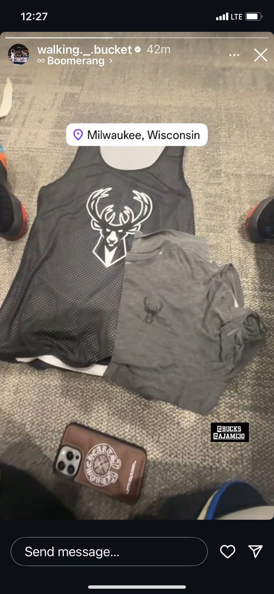 It would appear, based on this IG post, former Memphis guard Tyrese Hunter is (or, perhaps, was) in Milwaukee for a workout with the Bucks.

Hunter is a native of Racine, Wisconsin.