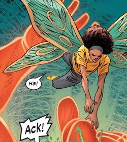 Today’s Mutant of the day is Aura Charles!

First Appearance: Age of X-Man: Prisoner X #1 (March 2019)

Created by: Vita Ayala, Germán Peralta &amp; Michael Spicer

Powers: In addition to flight, Aura can also produce psionic orbs of energy that act as projectiles!