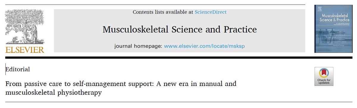 πππ©πππ£ ππͺπ©π©ππ£π (@nathanhutting) on Twitter photo <a href="/MSKPhysioJnl/">MSKPhysioJournal</a> Editorial:
From passive care to self-management support: A new era in manual and musculoskeletal physiotherapy
authors.elsevier.com/a/1lIZx8nLVhyS⦠<a href="/MSKPhysioJnl/">MSKPhysioJournal</a> Editorial:
From passive care to self-management support: A new era in manual and musculoskeletal physiotherapy
authors.elsevier.com/a/1lIZx8nLVhySβ¦