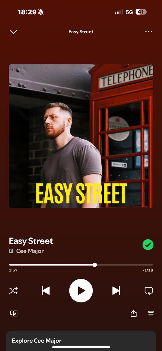 YXNXTH (@yxnxthvisions) on Twitter photo This song here by <a href="/CeeMajor/">EASY STREET OUT NOW!</a> is so sick the chilled garage style drums and bars scratch an itch !! This song here by <a href="/CeeMajor/">EASY STREET OUT NOW!</a> is so sick the chilled garage style drums and bars scratch an itch !!