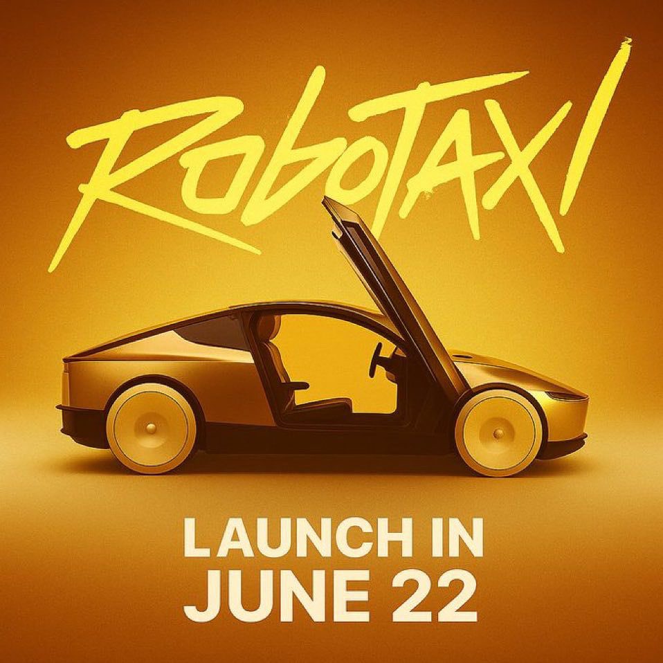 Fastforexsystem's tweet photo. Today, Tesla is launching its Robotaxi service in Texas ,  no drivers, just cars navigating the roads with no human behind the wheel… https://t.co/kgGV3WooMk