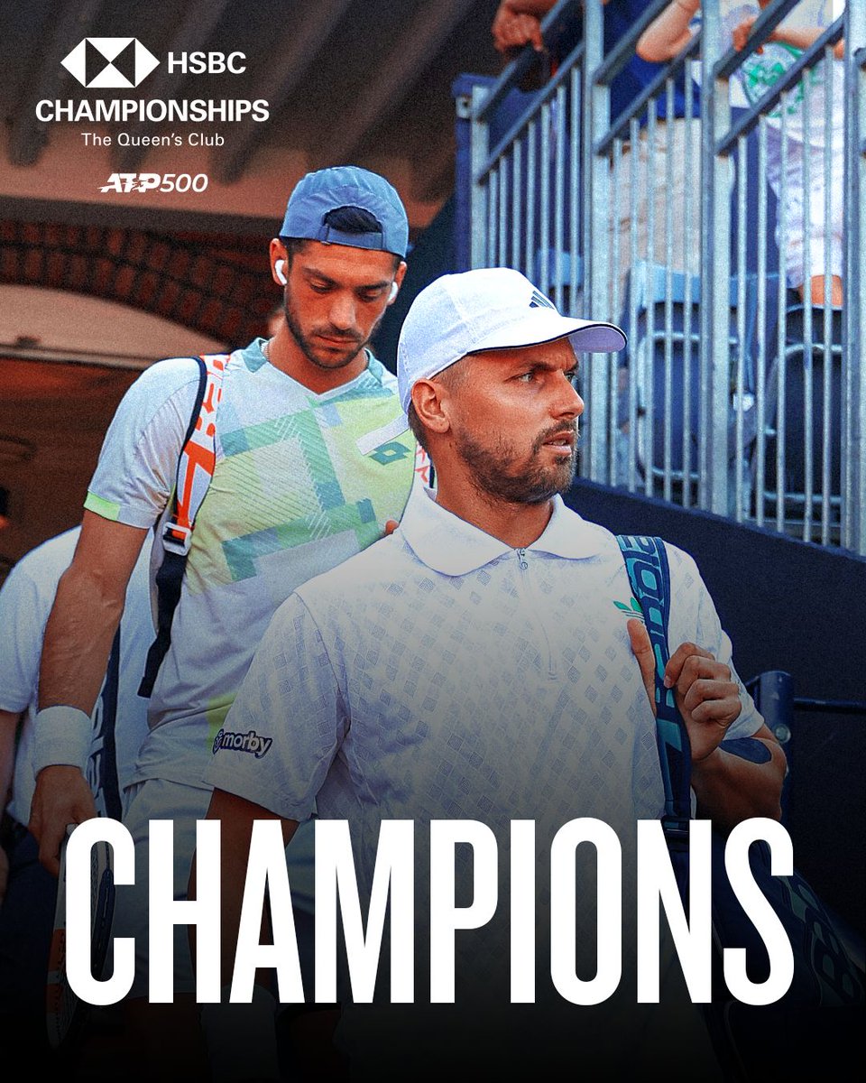 The Brits take the title 🇬🇧

Julian Cash &amp; Lloyd Glasspool win the 2025 #HSBCChampionships Doubles! 🏆