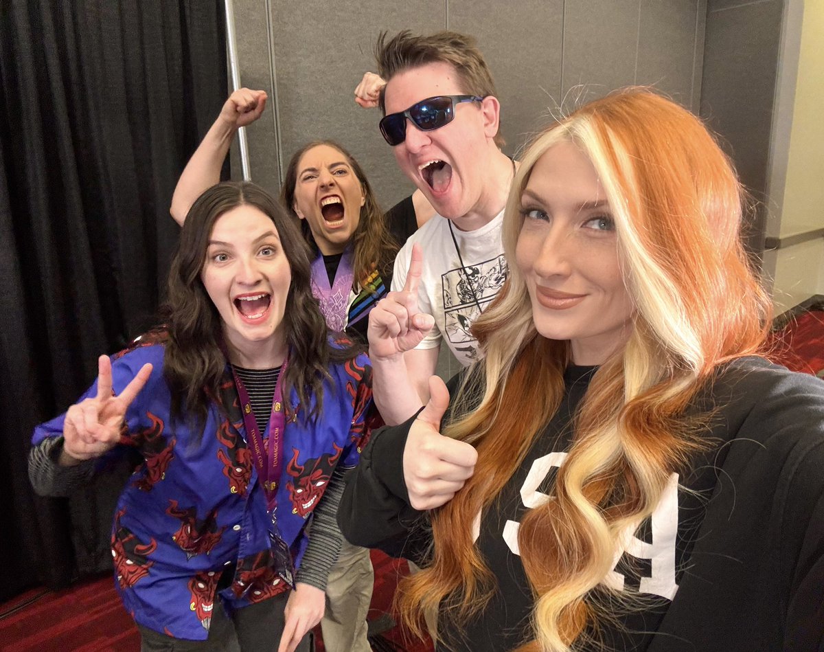 Voxy (@voxytwitch) on Twitter photo About to play in <a href="/covertgoblue/">CovertGoBlue</a> Worst Possible Commander Show in 30 mins!! Come watch us gang up on CGB 😎 Room S229 upstairs!!! #MCVegas About to play in <a href="/covertgoblue/">CovertGoBlue</a> Worst Possible Commander Show in 30 mins!! Come watch us gang up on CGB 😎 Room S229 upstairs!!! #MCVegas