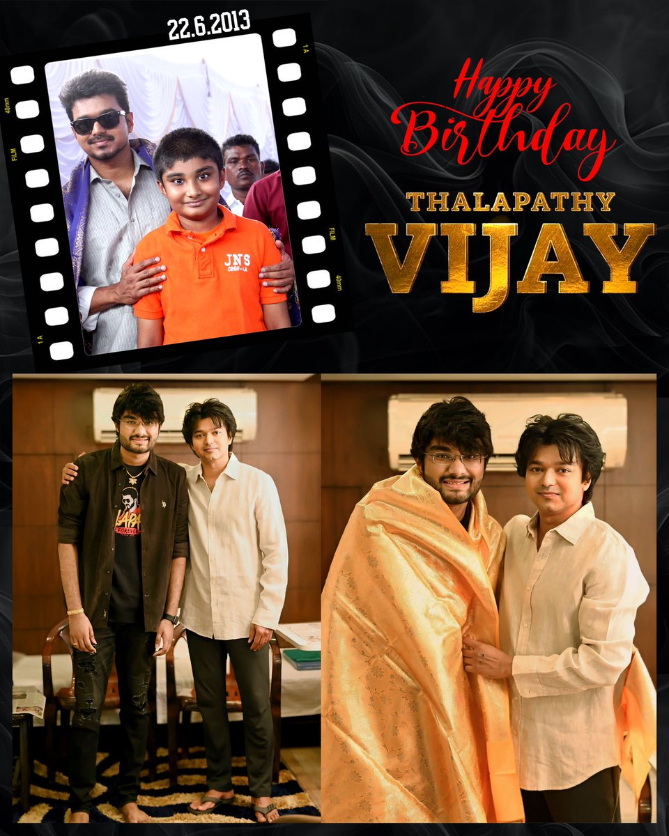 Love you always Thalapathy ❤️

#ThalapathyVijay #HBDThalapathyVijay𓃵 <a href="/actorvijay/">Vijay</a> #Thalapathy