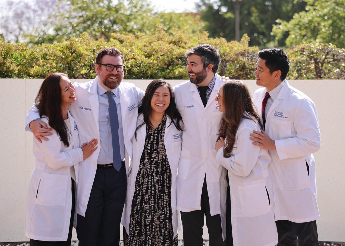 In just a few hours, we'll be celebrating this incredible group of surgeon graduates! We are so incredibly proud of this amazing class. Congratulations, General Surgery Residency #Classof2025 !!! 
#surgeryeducation #anteaterpride