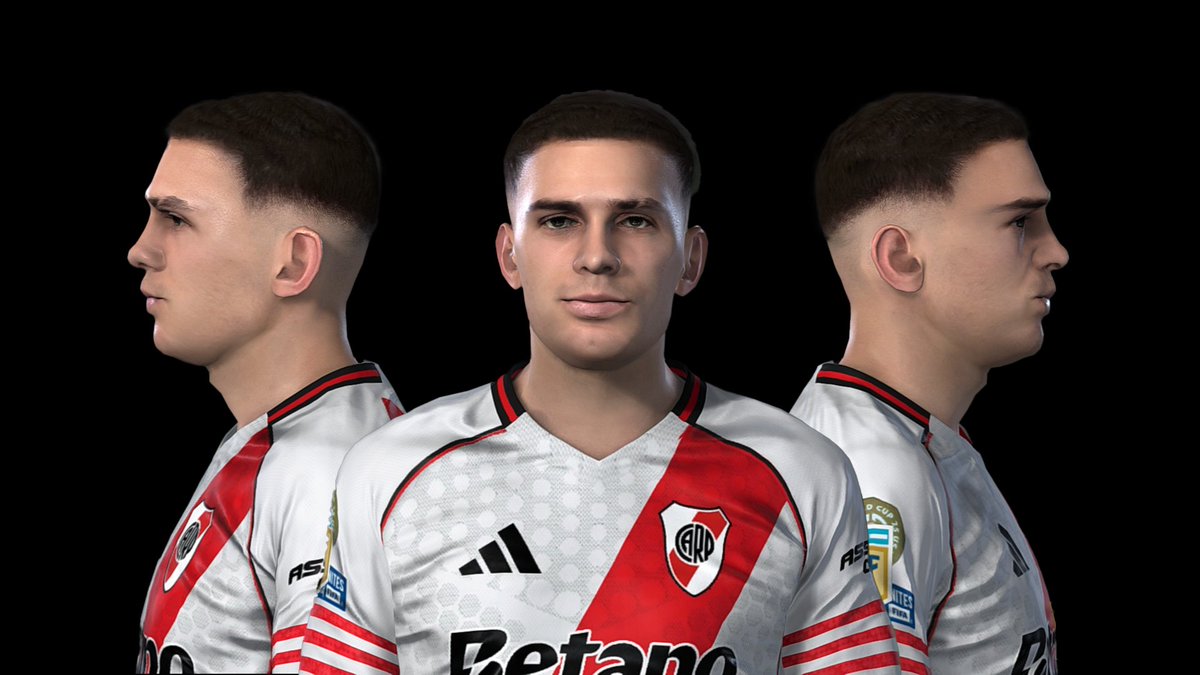 Franco Mastantuono V2 para pes 2021