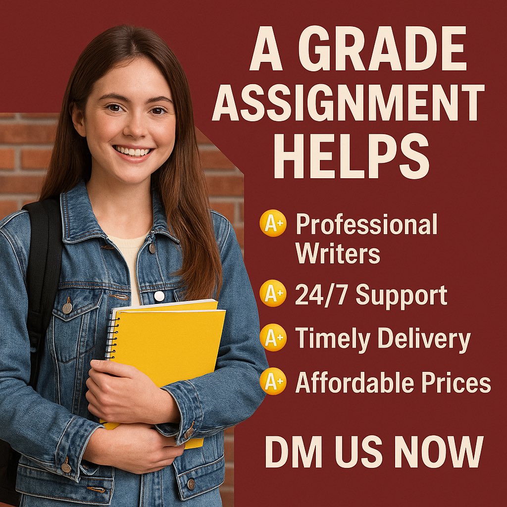 Accurate_tasks's tweet image. Quality work and timely delivery;
Exams
🇨🇦Onlineclass
✅Finalpaper
Maths
Finance
Economics
✅Calculus
✅English
Python
Law
Stats
Essays due
Geography
Music
Chicago essays
A📖ssignments
📘Biology
📓Physics
📘Research
📘Homework
📘Chemistry
📘Essay pay
📖Quizzes
📖Psychology