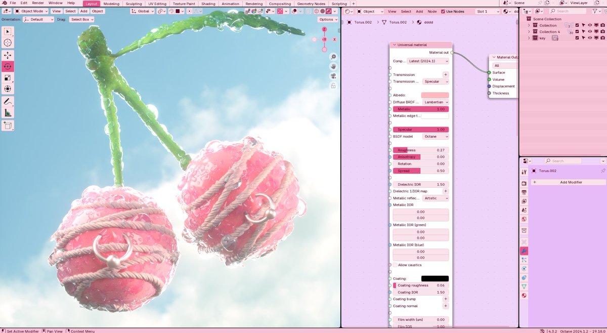 FIEND___'s tweet photo. 2025 has all been about incorporating fruits into my artwork 🥭🍑💗 https://t.co/XwwDvoSmNw