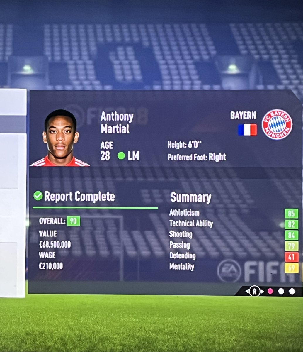 CPFC_GEO's tweet image. Went back on my Villa career mode i did in FIFA 18 so give me some players or teams and iโll tell you where they are in 2025
