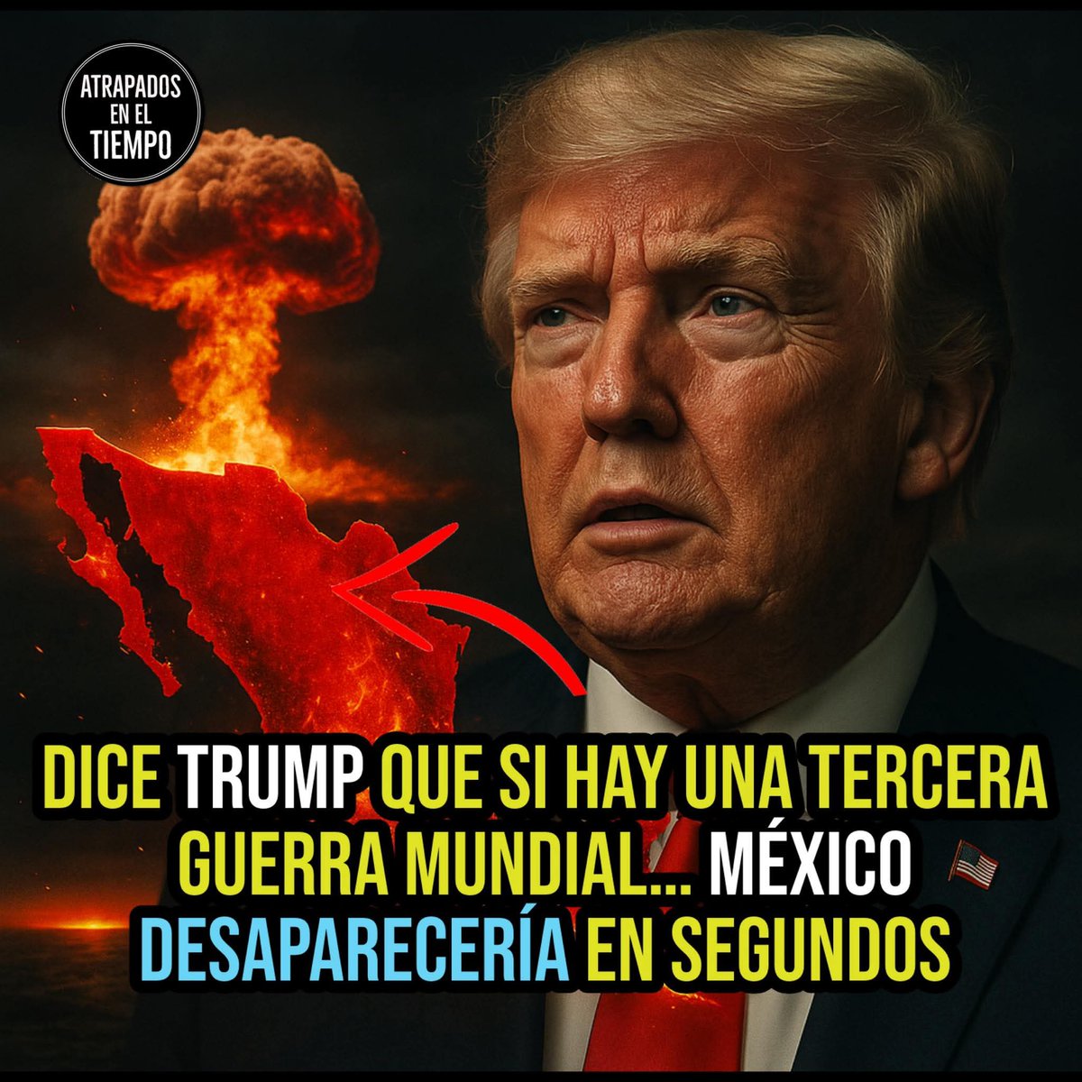 Ignorante de la vida...en una 3ª guerra Mundial todos desapareceriamos.. Tarde o temprano