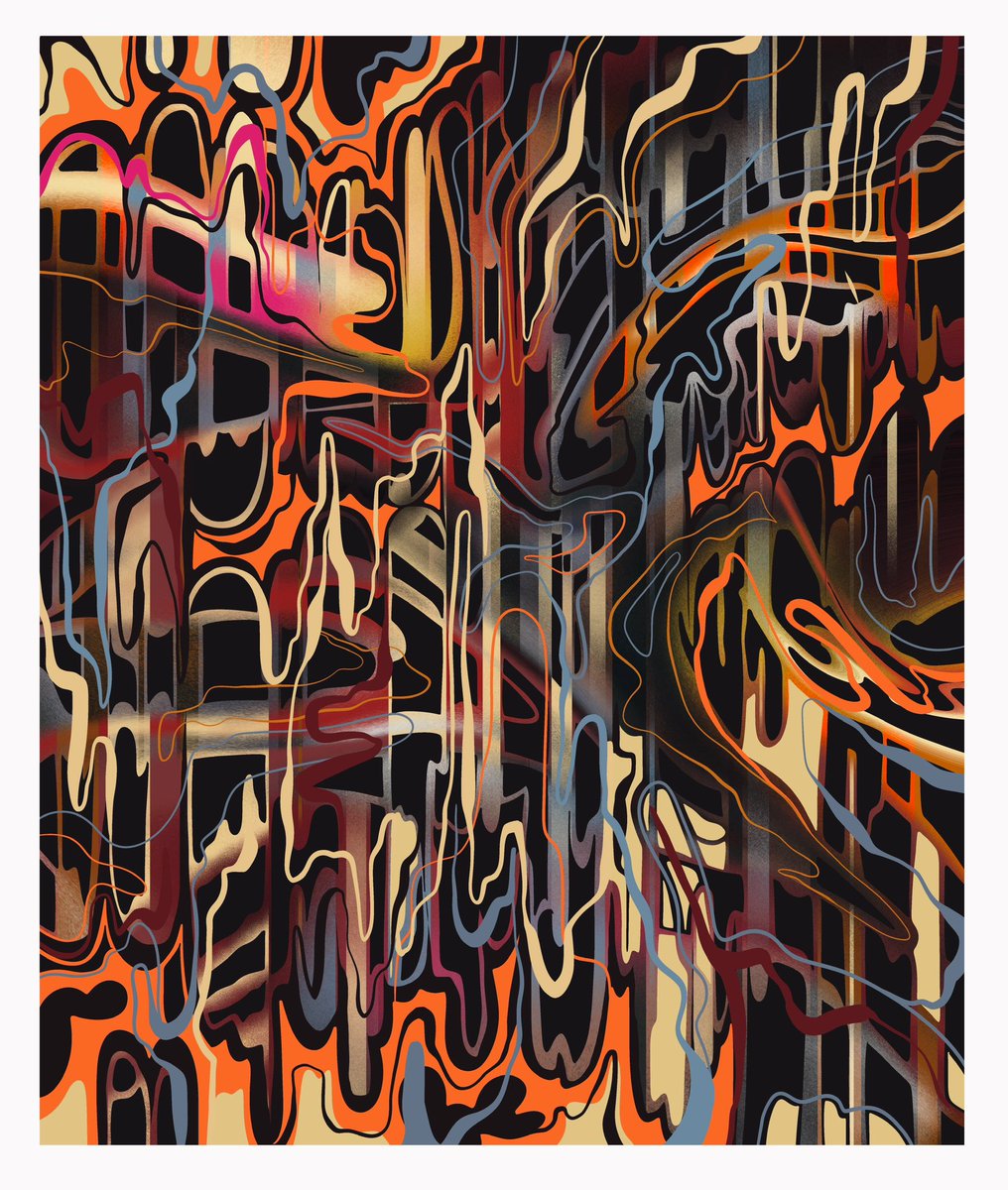 Exploring the Unknown. 

Abstract digital painting study!