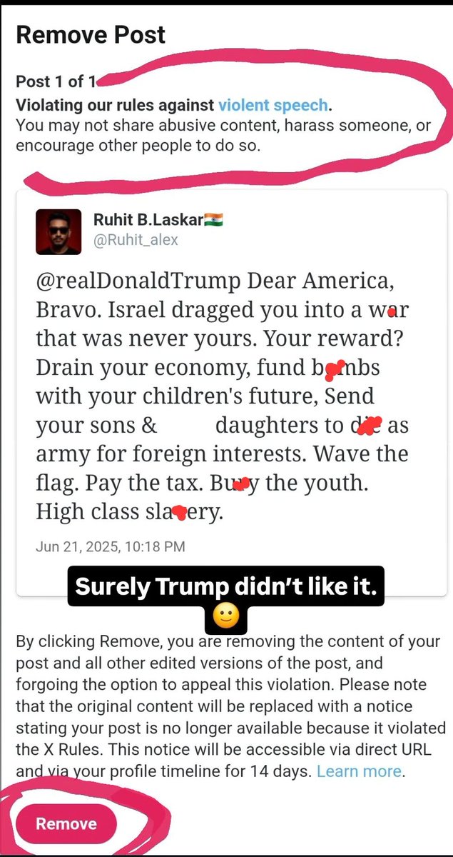 Ruhit_alex's tweet photo. @dhruv_rathee Bhai, 12hrs k liye account ka temporary restriction face kar k abhi aa raha hu😂. Ye reply karne k liye. https://t.co/O4sKpEX273