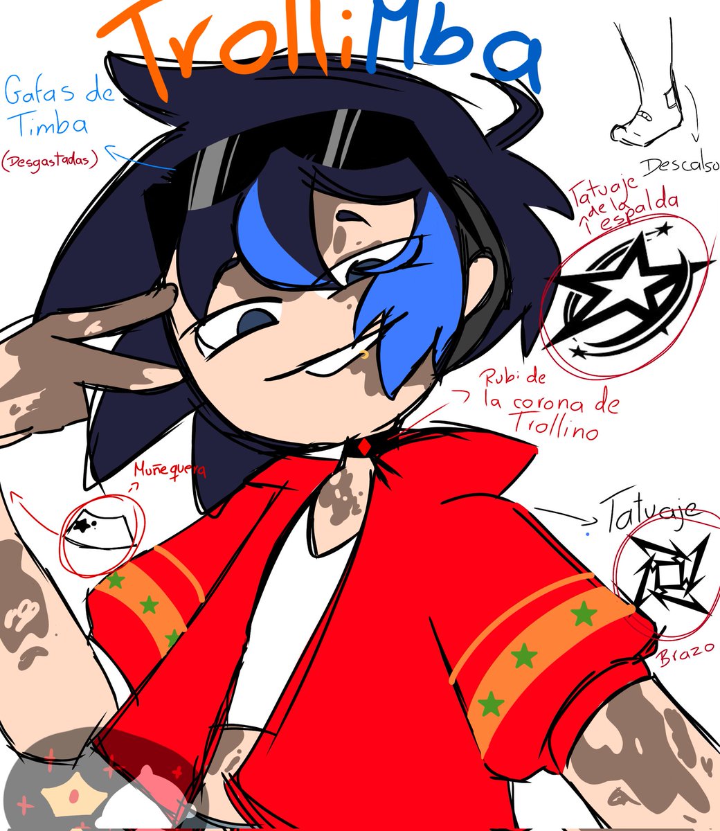 cOmPaSHS's tweet image. Osea ni al caso pero hice un fan-diseño de como yo creo que se vería Trollimba
#trollimba #trollino #timbavk