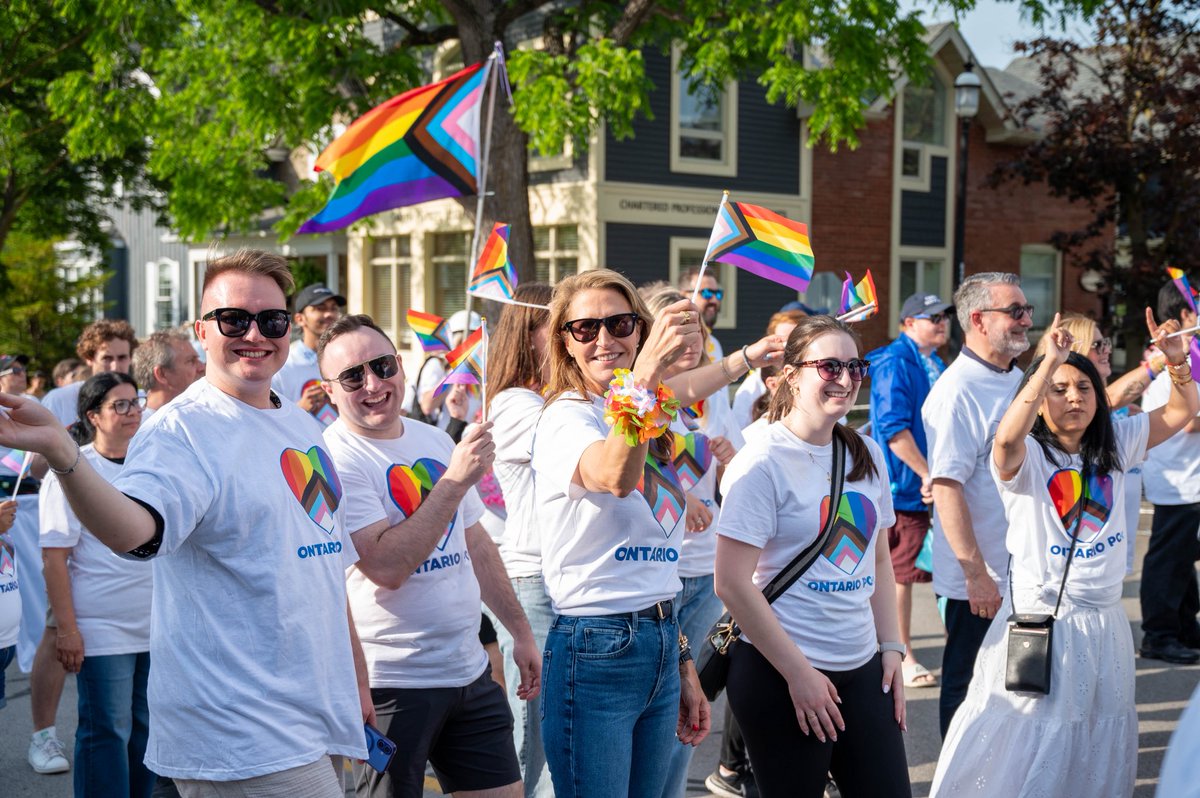 Happy Pride, Ontario!

It was wonderful to join Premier <a href="/fordnation/">Doug Ford</a> and our caucus colleagues this weekend at the York Region Pride Festival as they celebrated their 25th anniversary. 

Thank you to my amazing daughters, Thea and Miranda, who joined me as we celebrated love — for