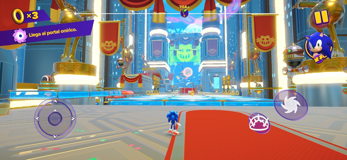 Alejandromp66's tweet image. Para ser un juego de móviles está muy bien 
#SonicDreamTeam #AppleArcade