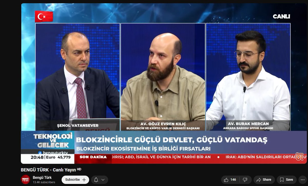 Dijital Biz Dergisi (@dijitalbiz) on Twitter photo BLOKZİNCİR, VATANDAŞIN KAMU POLİTİKALARINA KATILIMINI KOLAYLAŞTIRAN DİJİTAL ARAÇLAR SUNABİLİR Mİ?
<a href="/SenolVatansever/">Şenol Vatansever</a> <a href="/benguturktv/">Bengü Türk</a> <a href="/OguzEvrenKilic/">Av. Oğuz Evren Kılıç</a>
#TeknolojiVeGelecek
#BENGÜTÜRK BLOKZİNCİR, VATANDAŞIN KAMU POLİTİKALARINA KATILIMINI KOLAYLAŞTIRAN DİJİTAL ARAÇLAR SUNABİLİR Mİ?
<a href="/SenolVatansever/">Şenol Vatansever</a> <a href="/benguturktv/">Bengü Türk</a> <a href="/OguzEvrenKilic/">Av. Oğuz Evren Kılıç</a>
#TeknolojiVeGelecek
#BENGÜTÜRK