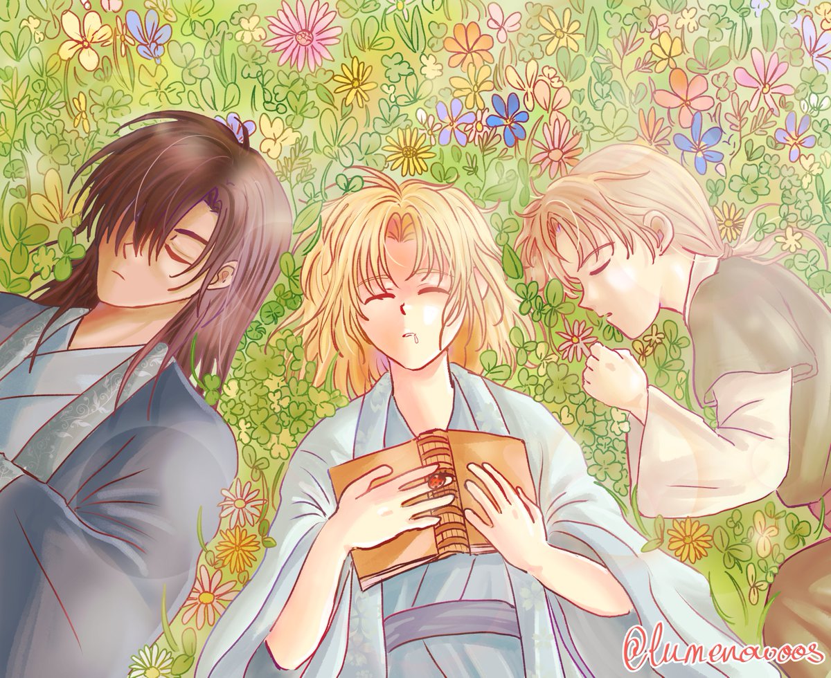 Chilhood friends🐞
#暁のヨナ 
#akatsukinoyona
#スウォン　#ケイシュク　#ミンス