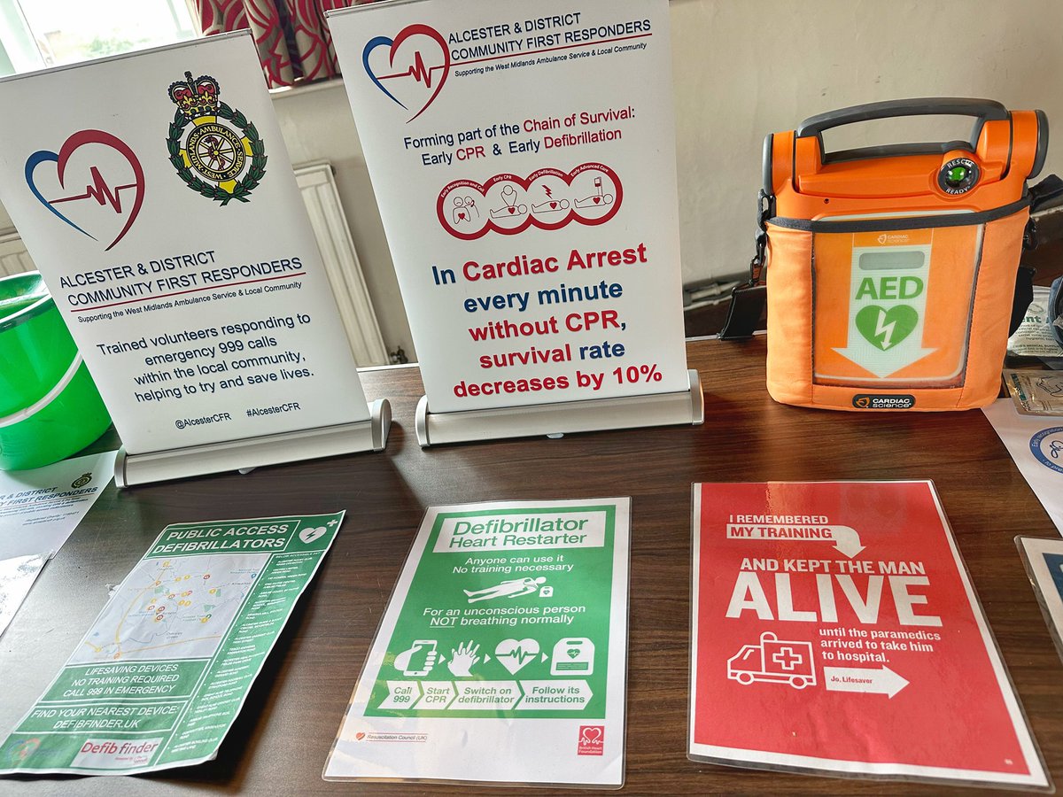 Alcester & District Community First Responders tweet media