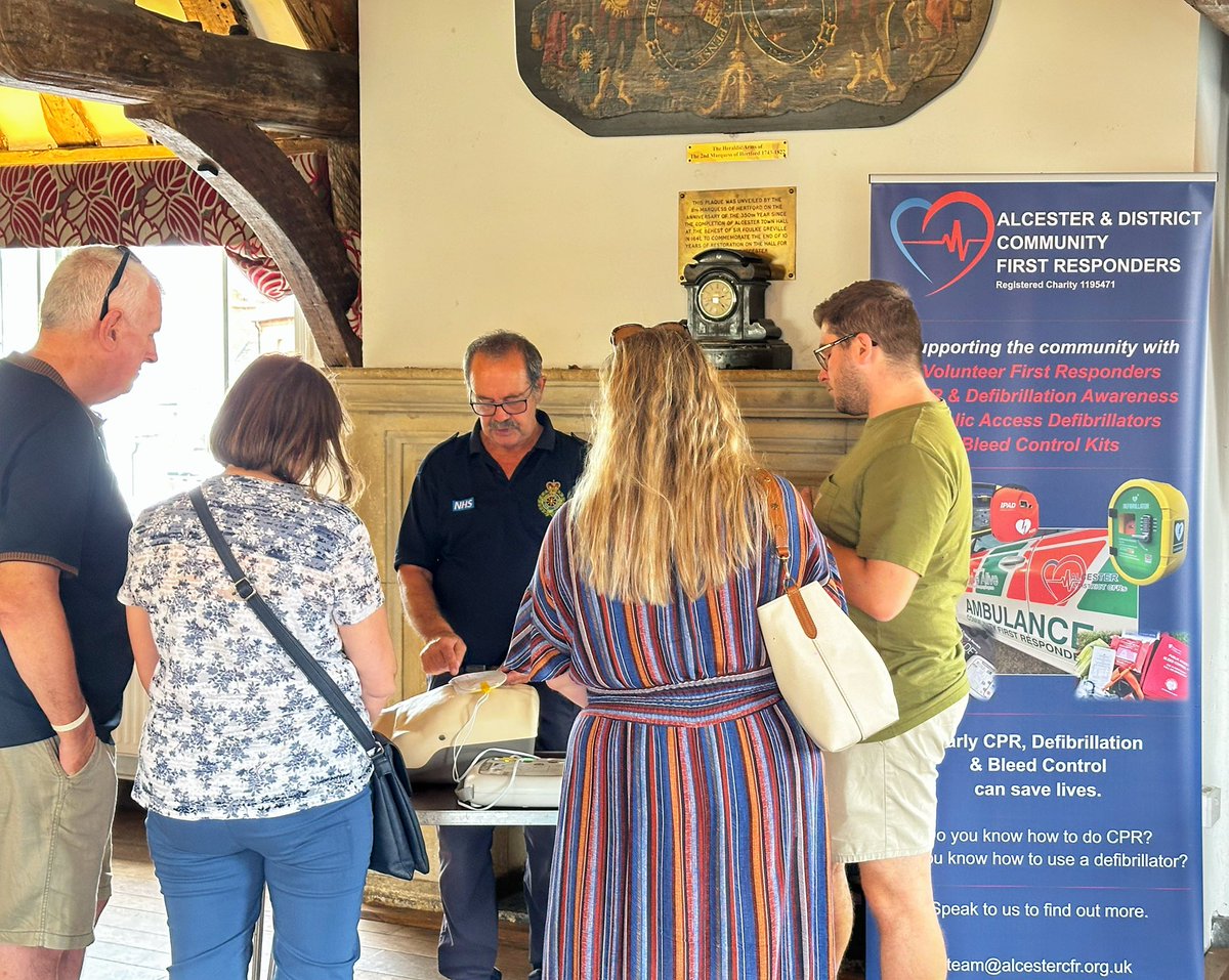 Alcester & District Community First Responders tweet media