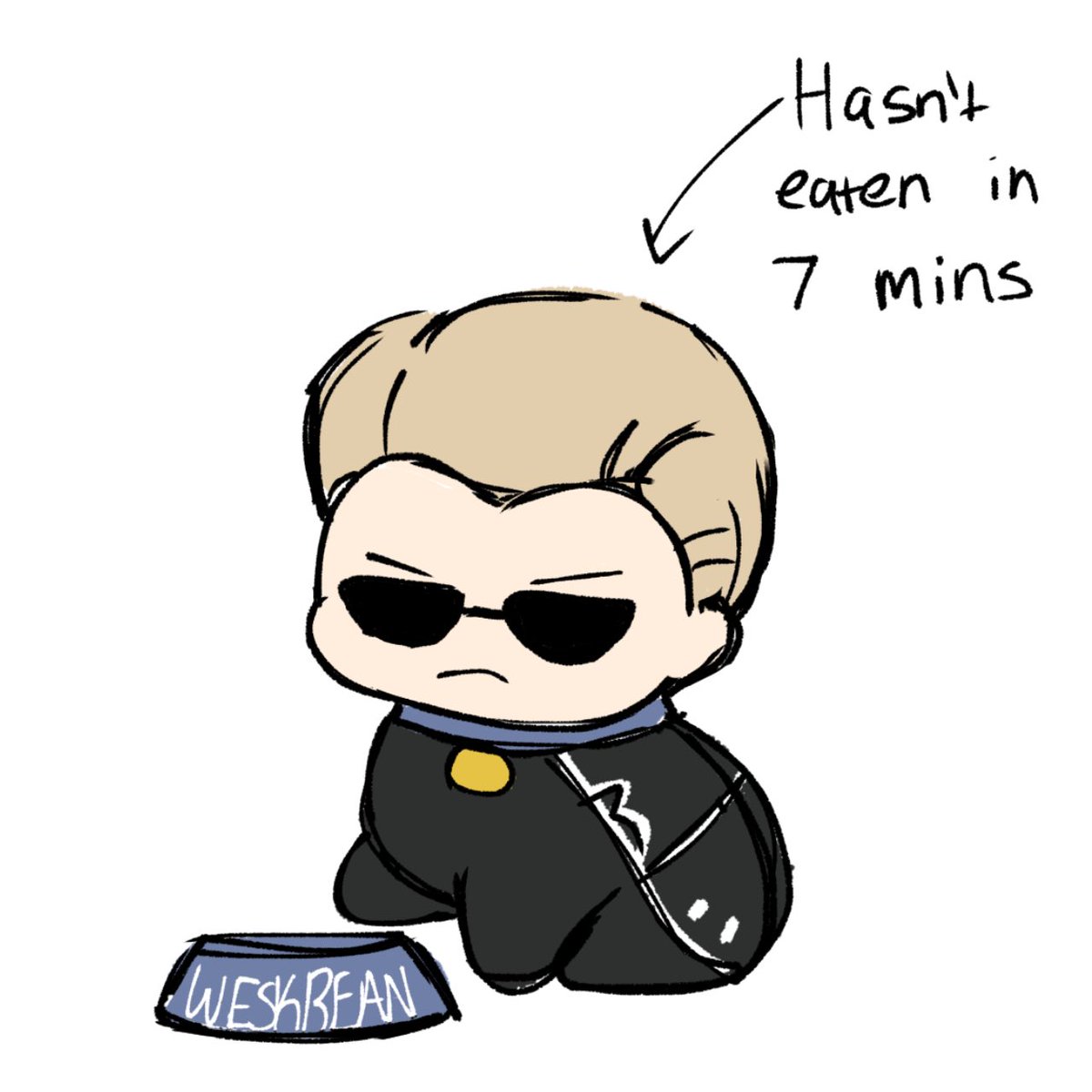 Pov you’re neglecting your Wesker bean 

#albertwesker #REBHFun #wesker #tsumtsum