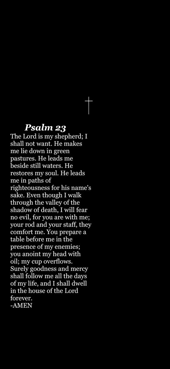 Psalm 23 ✝️🧎🏽‍➡️