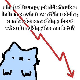 retardedbluecat's tweet image. trump worried about the wrong nukes