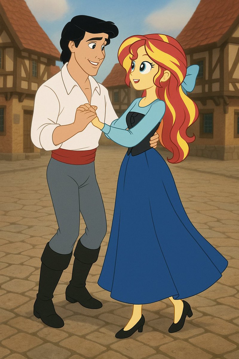 BarrFan1's tweet photo. Sunset Shimmer and Ariel look so much alike. @RebeccaShoichet https://t.co/WKQLfuEue8