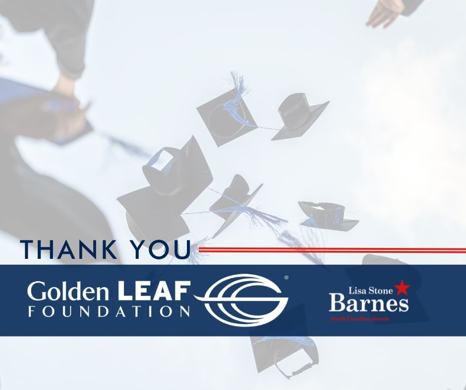 Congratulations to the 13 students in our district awarded the Golden LEAF Scholarship!

These students are awarded $3,500 per year for up to four years to attend a public or private college or university in NC. I wish you the best in your bright futures ahead!

#ncpol